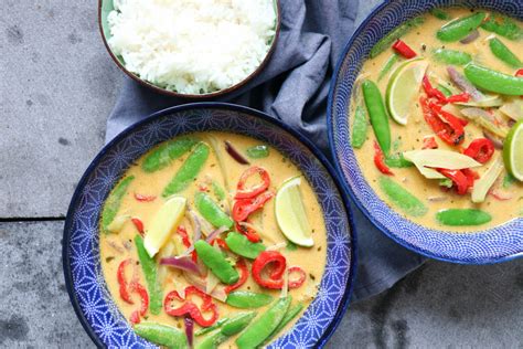 thaise curry recept vegetarisch